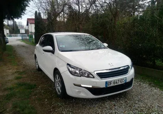 małopolskie Peugeot 308 cena 20900 przebieg: 140000, rok produkcji 2014 z Ostrołęka